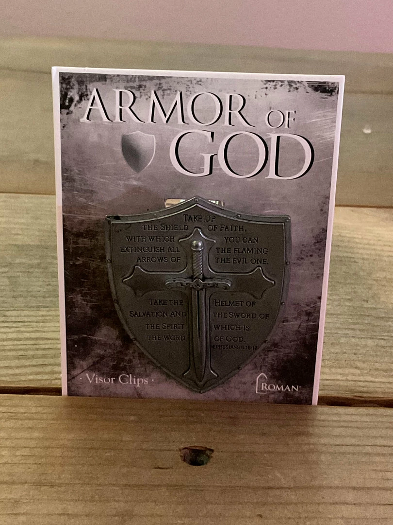 Brand new π The Sparkling Spur Armor Of GOD Visor Clip Gifts/Grace π₯ 3 The Sparkling Spur Armor Of GOD Visor Clip Gifts/Grace