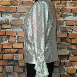 Alberto Makali Ruffle Embellished Jacket TIFFIANY'S CLOSET