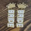 The Sparkling Spur Jewelry Beaded Bride Earrings