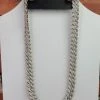 The Sparkling Spur 22" Cuban Link CZ Diamond Necklace