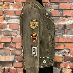 The Sparkling Spur TIFFIANY'S CLOSET Freedom Leather Jacket