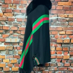 Oo La La Cape With Fox Fur Collar TIFFIANY'S CLOSET