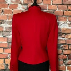 Hairston Roberson Hairston Blazer With Black Embroidery