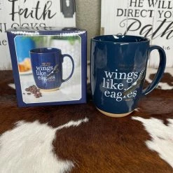 The Sparkling Spur Wings Like Eagles Isaiah 40:31 Mug