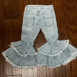 M.L. Kids Bell Bottom Jeans Kids Of A King