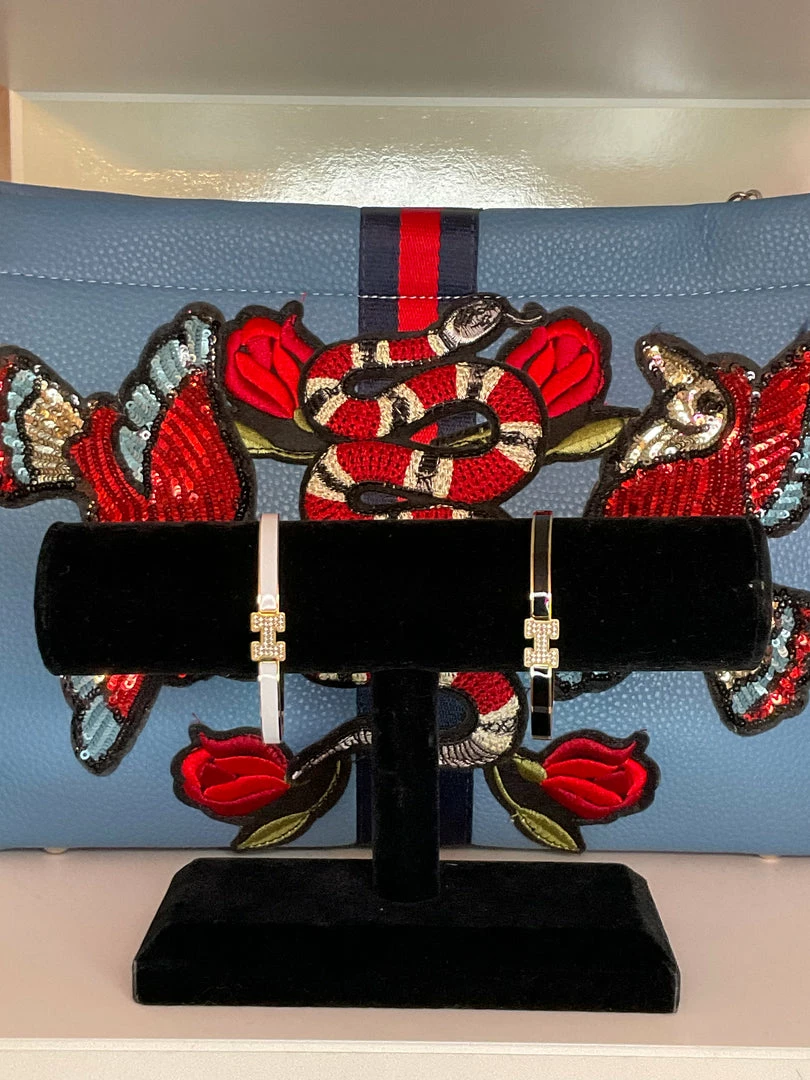 Flash Sale π₯° The Sparkling Spur Jewelry H Rhinestone Bracelet (Small) 𧨠2 The Sparkling Spur Jewelry H Rhinestone Bracelet (Small)