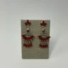 V. Bobolu Red Coral Earrings Jewelry