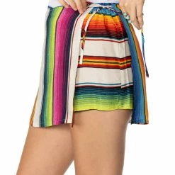 Double D Ranch - Folk Foray Collection Bonita Blanca Skort Bottoms