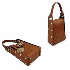 The Sparkling Spur The Desi, Mini Leather Bag