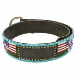 Double D Ranch Wear Handbags/Belts/Accessories Old Glory Crow Belt