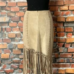 Tasha Polizzi Skirt With Long Fringe