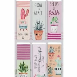 The Sparkling Spur Gifts/Grace Grow In Grace Magnetic Bookmark Set Of 6