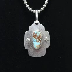 Flash Sale π Kathy Sands Jewelry Our Father Pendent With Turquoise Stone π 8 Kathy Sands Jewelry Our Father Pendent With Turquoise Stone