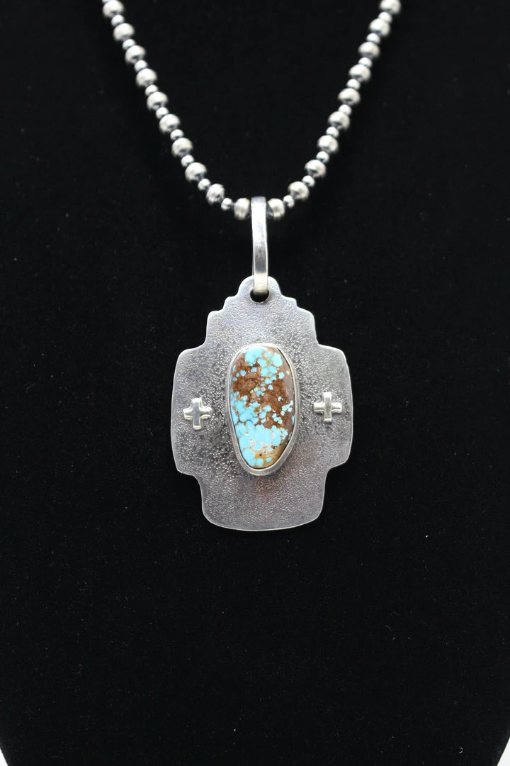 Flash Sale π Kathy Sands Jewelry Our Father Pendent With Turquoise Stone π 5 Kathy Sands Jewelry Our Father Pendent With Turquoise Stone