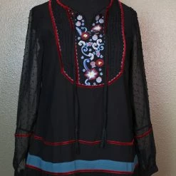 Double D Ranch Wear Jypsy Peasant Top