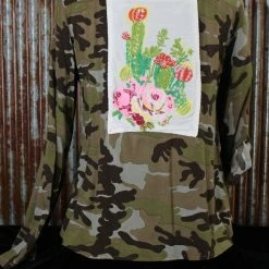 The Sparkling Spur Camo Shirt With Embroidery Patch