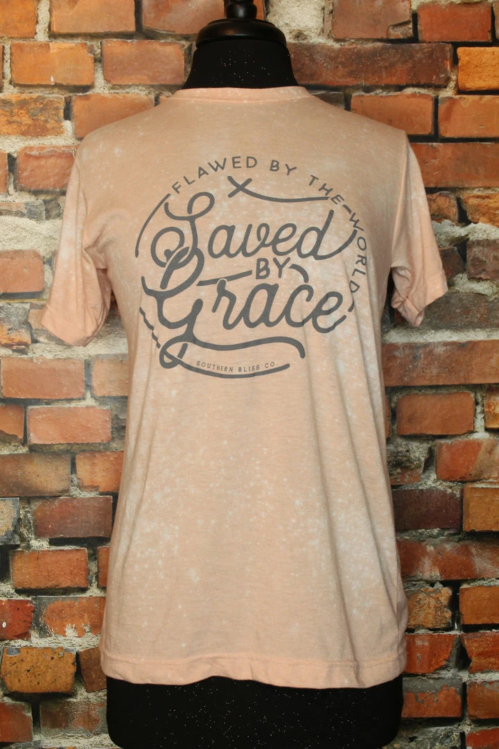 Brand new π Southern Bliss Company Tops Saved By Grace Tee 𧨠3 Southern Bliss Company Tops Saved By Grace Tee