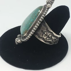 The Sparkling Spur Jewelry Turquoise And Sterling Ring