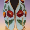 The Sparkling Spur Woman’s Vintage Beaded Flower Vest