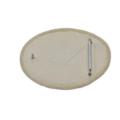 Tex’s Line XXX Large Oval Beaded Buckle With Cut Beads Accessories