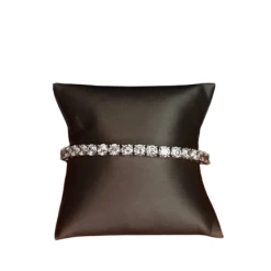 The Sparkling Spur 7" Silver Tennis Bracelet