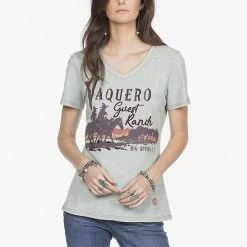 Best Pirce β¨ Double D Ranch Wear Vaquero Guest Ranch Tee Tops π― 12 Double D Ranch Wear Vaquero Guest Ranch Tee Tops