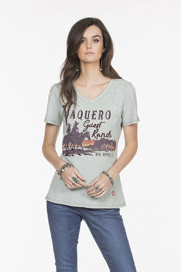Best Pirce β¨ Double D Ranch Wear Vaquero Guest Ranch Tee Tops π― 7 Double D Ranch Wear Vaquero Guest Ranch Tee Tops