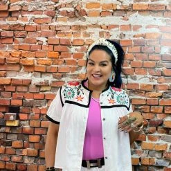 New π Double D Ranch Wear - Folk Foray Collection Tops Che Wa Wa Top π 12 Double D Ranch Wear - Folk Foray Collection Tops Che Wa Wa Top