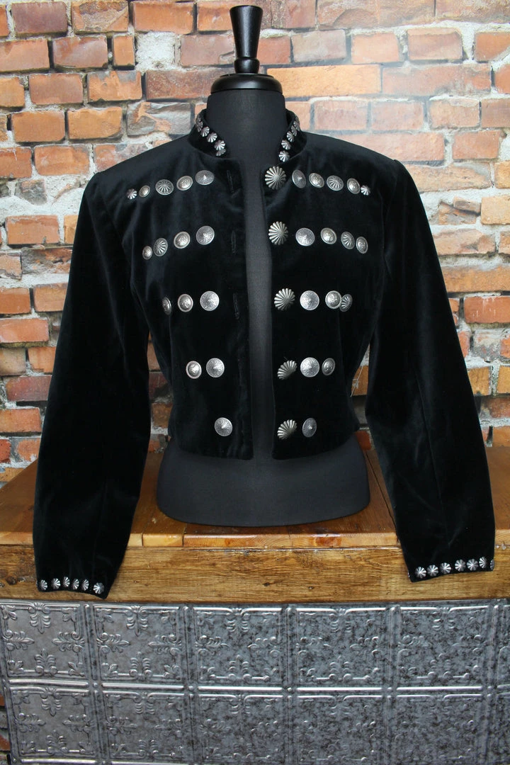 Promo π― Double D Ranch Wear Cropped Velvet Jacket TIFFIANY'S CLOSET π€© 4 Double D Ranch Wear Cropped Velvet Jacket TIFFIANY'S CLOSET