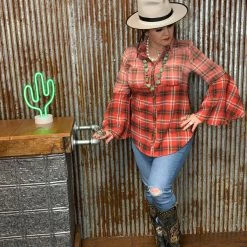 Aratta Tops Isabella Bell Sleeve Shirt