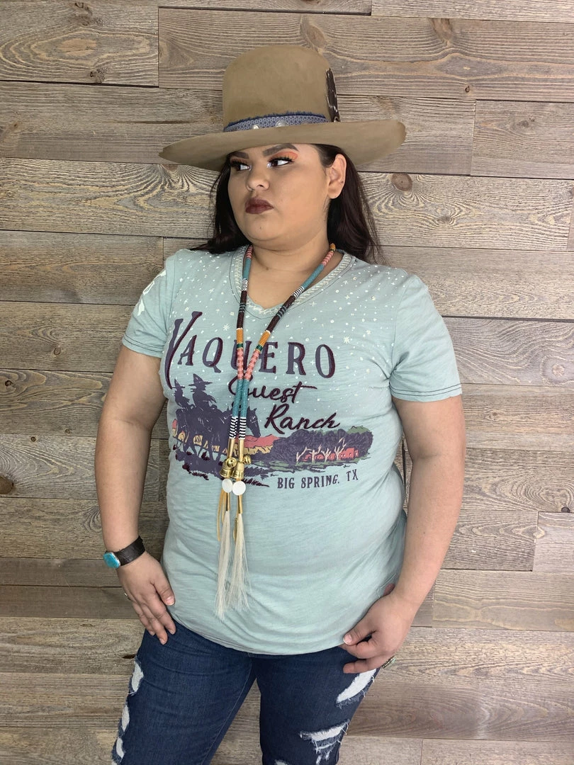 Best Pirce β¨ Double D Ranch Wear Vaquero Guest Ranch Tee Tops π― 3 Double D Ranch Wear Vaquero Guest Ranch Tee Tops