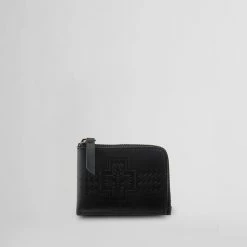 Pendleton Leather Embossed Zip Wallet Accessories