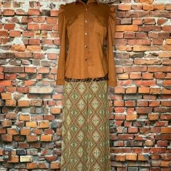 Double D Ranch Wear TIFFIANY'S CLOSET Flowing Pant With Leopard Print Waist