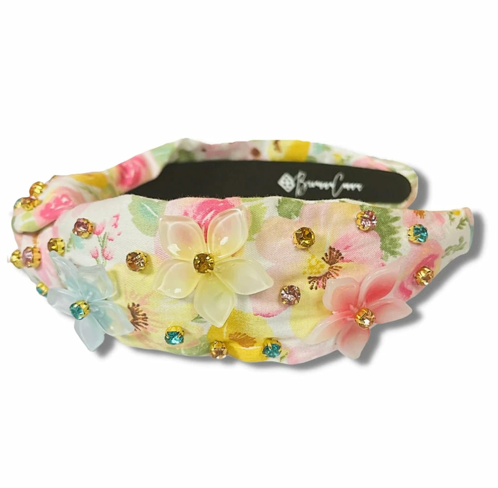 Hot Sale β Brianna Cannon New Arrivals Spring Floral Headband With Beaded Flowers And Crystals π 6 Brianna Cannon New Arrivals Spring Floral Headband With Beaded Flowers And Crystals