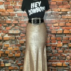 The Sparkling Spur Miss Nancy Sequin Skirt