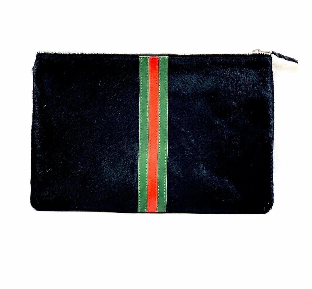Flash Sale π Parker & Hyde Jet Black Stripe Clutch New Arrivals β¨ 3 Parker & Hyde Jet Black Stripe Clutch New Arrivals