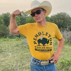 Deals π Pendleton Bison Graphic Tee Men's π Shirts π 7 Pendleton Bison Graphic Tee Men's Shirts