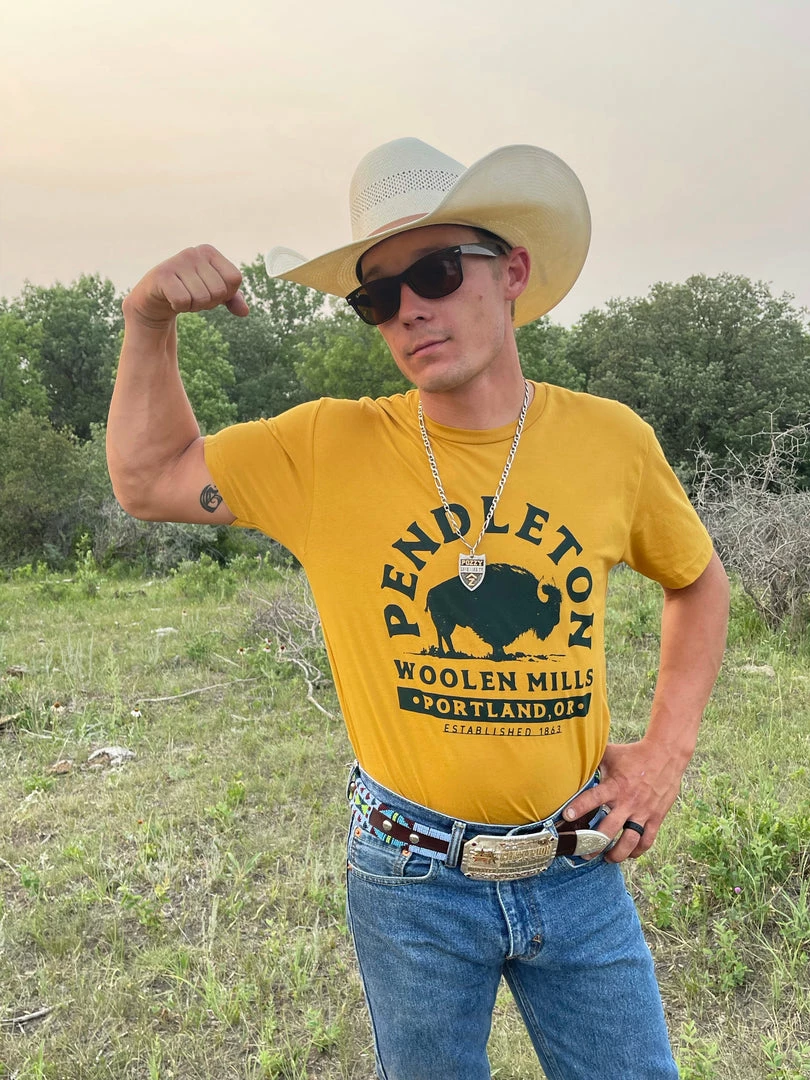 Deals π Pendleton Bison Graphic Tee Men's π Shirts π 5 Pendleton Bison Graphic Tee Men's Shirts