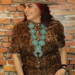 The Sparkling Spur Jewelry Squash Blossom Necklace