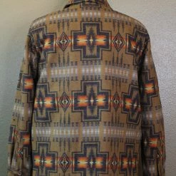 Pendleton Jacquard CPO Wool Shirt Jacket