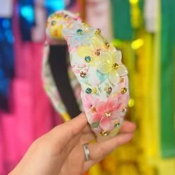 Hot Sale β Brianna Cannon New Arrivals Spring Floral Headband With Beaded Flowers And Crystals π 8 Brianna Cannon New Arrivals Spring Floral Headband With Beaded Flowers And Crystals