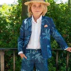 The Sparkling Spur Kids Of A King Tropical Palms Sports Jacket