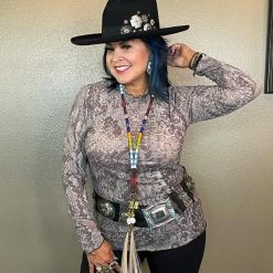 Double D Ranch - Grand Canyon Collection Tops Desert Snake Tee