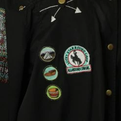 Double D Ranch Wear Jacket With Patches & Beadwork TIFFIANY'S CLOSET