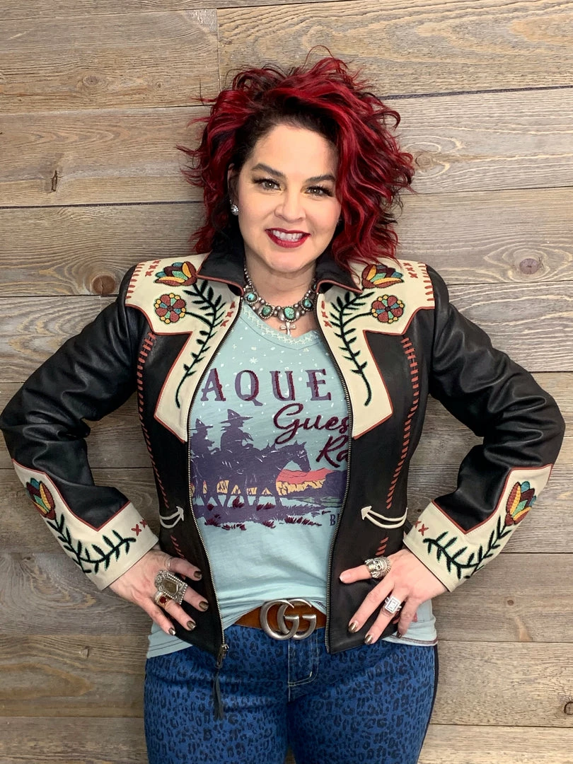 Best Pirce β¨ Double D Ranch Wear Vaquero Guest Ranch Tee Tops π― 8 Double D Ranch Wear Vaquero Guest Ranch Tee Tops