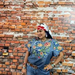 Double D Ranch Wear - Folk Foray Collection Tops Ynez Poncho