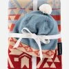 Pendleton Knit Baby Blanket With Beanie Home Goods