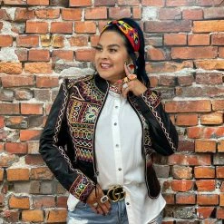 Double D Ranch Wear - Folk Foray Collection Tops Haithi Top