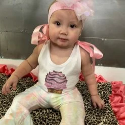 The Sparkling Spur Kids Of A King Ice Cream Cone Onesie