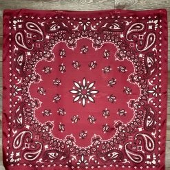 A Rare Bird Hats/Headbands/Scarves/Gloves Fancy Red Bandanna